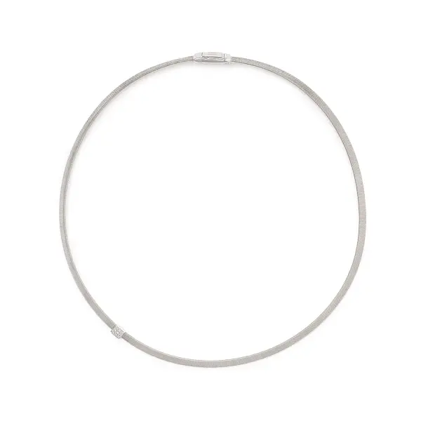 Marco Bicego Masai 18K White Gold Necklace CG731 B W