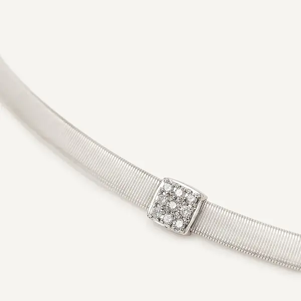 Marco Bicego Masai 18K White Gold Necklace CG731 B W