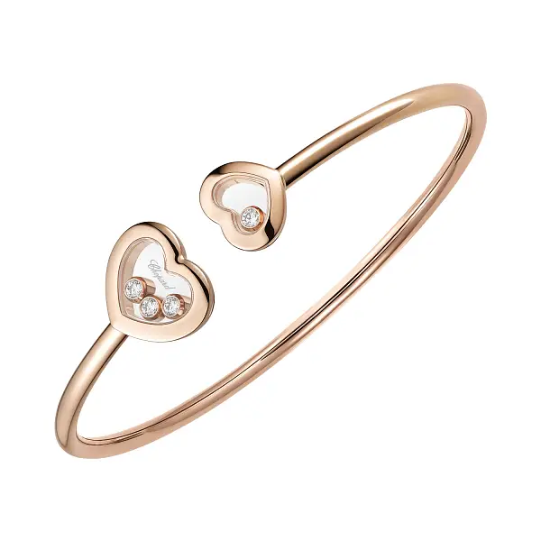 Gold Bracelet Chopard Happy Diamonds 85A614-5002