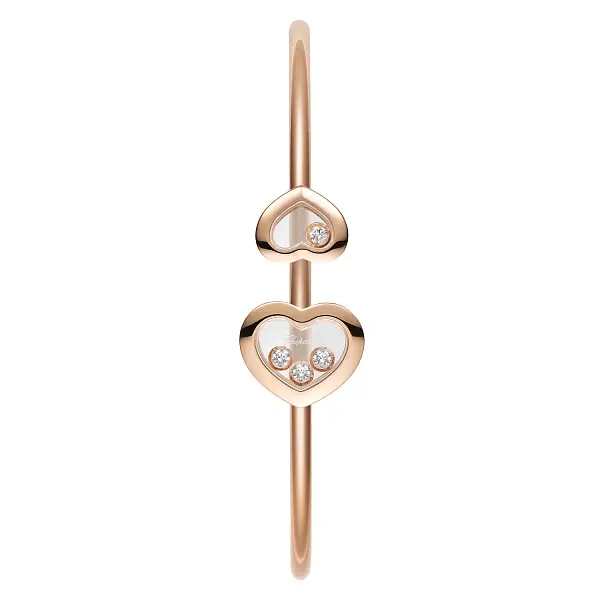 Gold Bracelet Chopard Happy Diamonds 85A614-5002