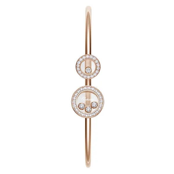 Gold Chopard Happy Diamonds Bracelet 85A618-5202