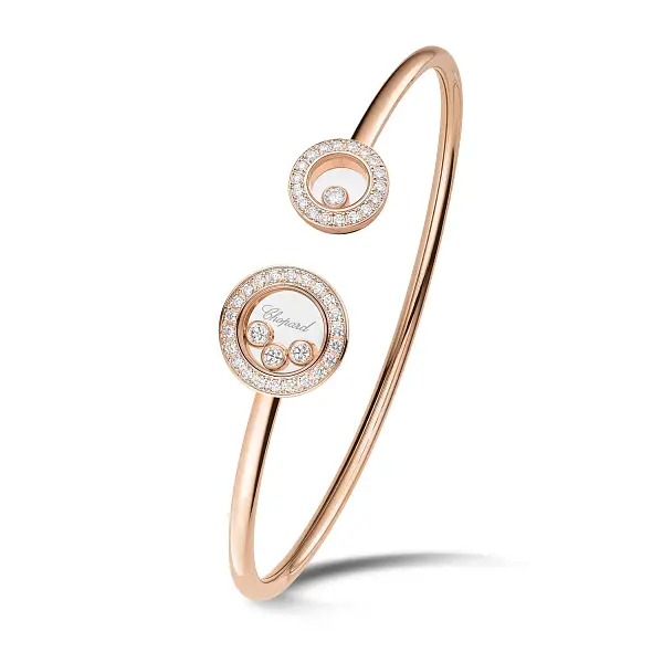 Gold Chopard Happy Diamonds Bracelet 85A618-5202
