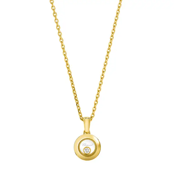 Gold Pendant Chopard Happy Diamonds 79A017-0001