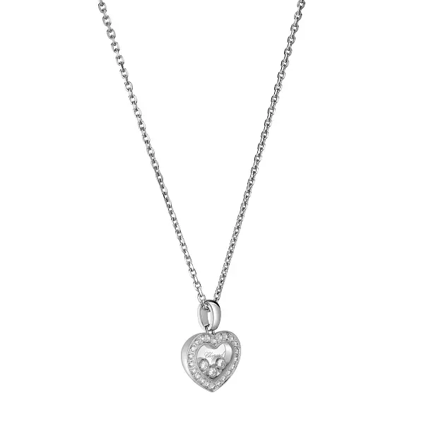 Gold Pendant Chopard Happy Diamonds 79A611-1201