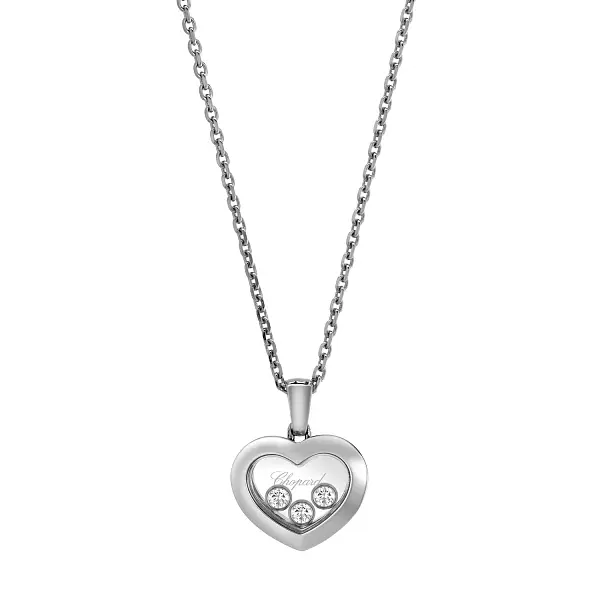 Gold Pendant Chopard Happy Diamonds 79A611-1001