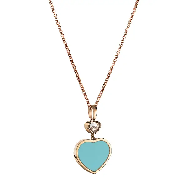 Gold Pendant Chopard Happy Hearts 797482-5401