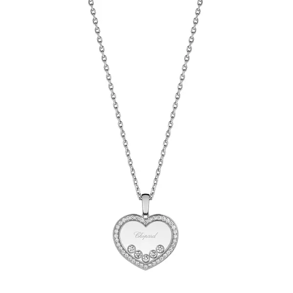 Gold Pendant Chopard Happy Diamonds 79A038-1201