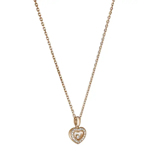 Gold Pendant Chopard Happy Diamonds 79A054-5201