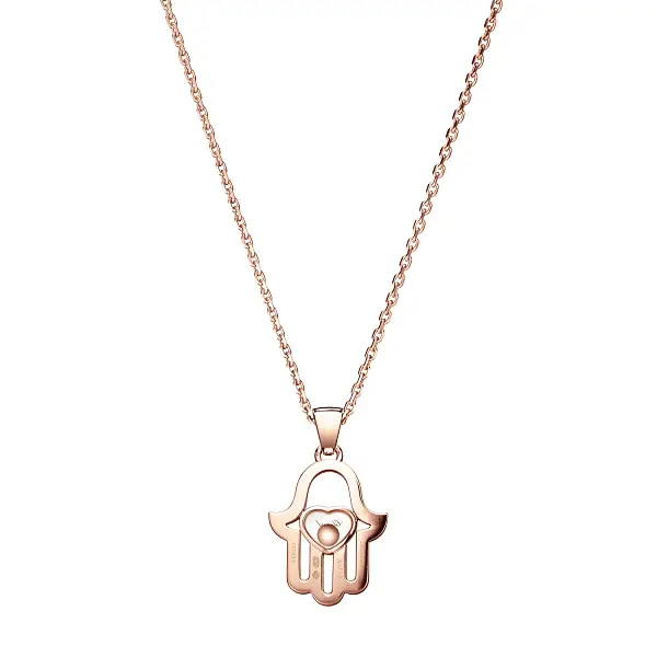 Gold Pendant Chopard Happy Diamonds 797864-5001