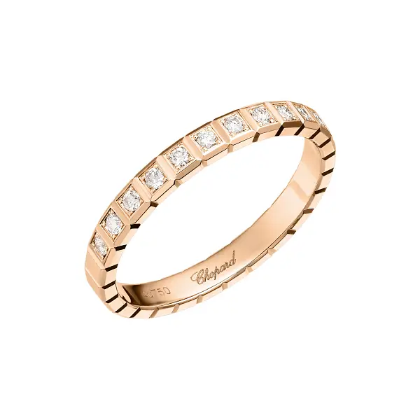 Chopard Ice Cube 827702-5257 Rose Gold Ring