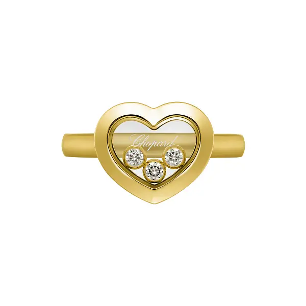 Gold Ring Chopard Happy Diamonds 82A611-0112