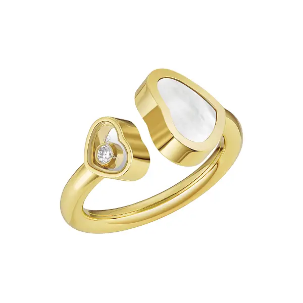 Chopard Happy Hearts 829482-0310 Yellow Gold Ring