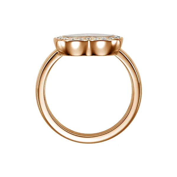 Gold Ring Chopard Happy Diamonds 82A611-5209