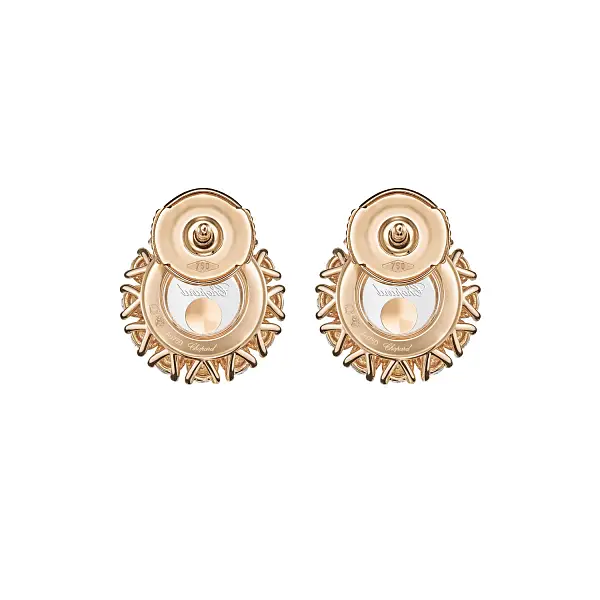 Gold Earrings Chopard Happy Hearts 83A609-5001