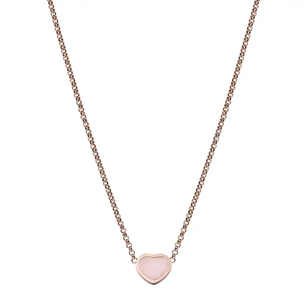 Gold Chopard Happy Hearts Necklace 81A086-5620