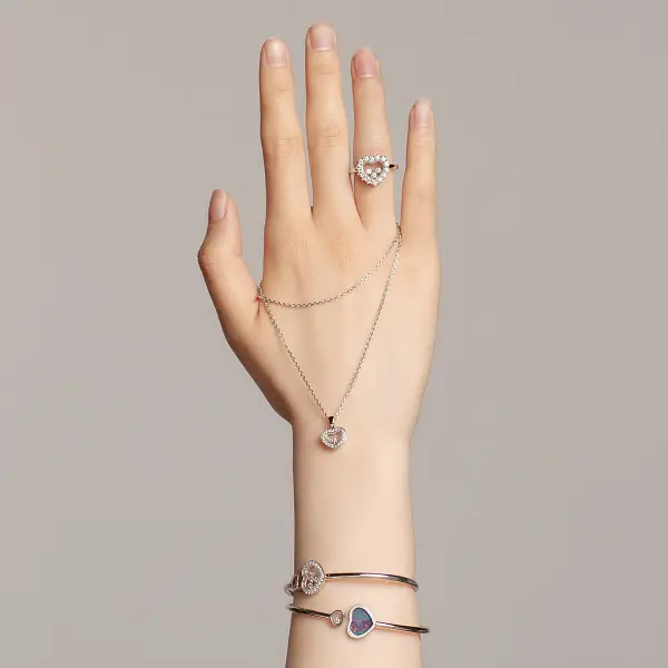 Gold Bracelet Chopard Happy Diamonds 85A614-1203