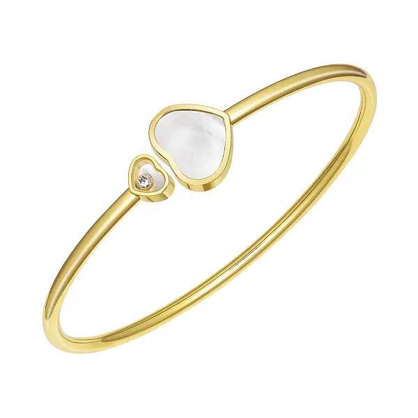 Gold Chopard Happy Hearts Bracelet 857482-0303