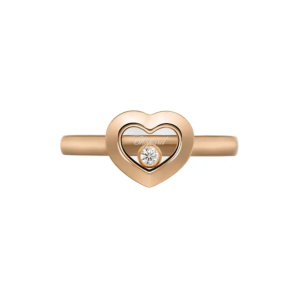 Chopard Happy Diamonds 18K Rose Gold Ring 82A054-5000