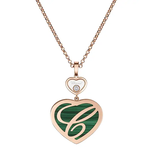 Gold Pendant Chopard Happy Hearts 79A075-5151