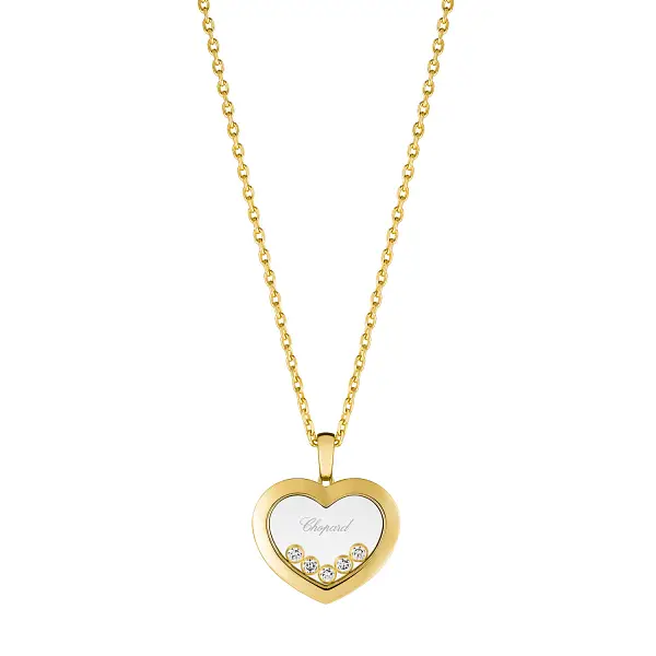 Gold Pendant Chopard Happy Diamonds 79A038-0001
