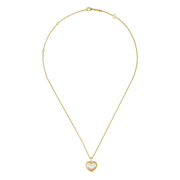 Gold Pendant Chopard Happy Diamonds 79A038-0001
