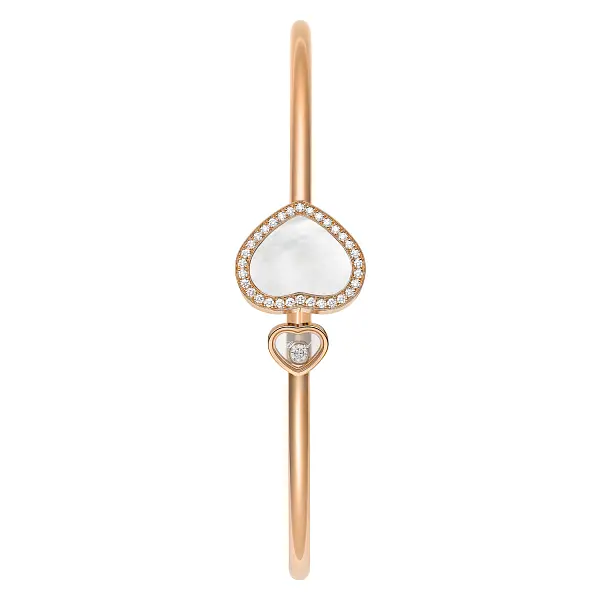 Gold Chopard Happy Hearts Bracelet 85A074-5303