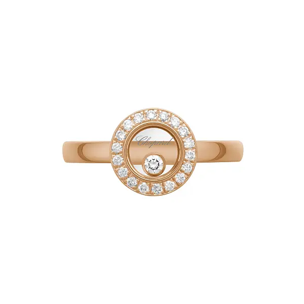 Gold Ring Chopard Happy Diamonds 82A017-5209