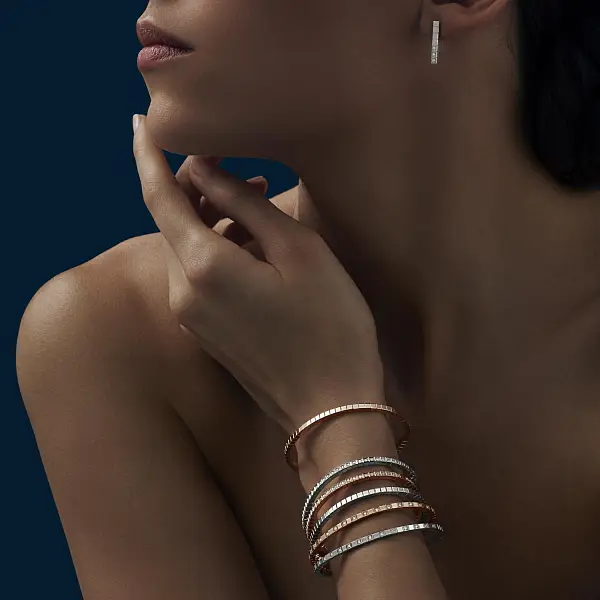 Gold Chopard Ice Cube Pure Bracelet 857702-5007