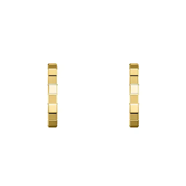 Gold Earrings Chopard Ice Cube 837702-0006