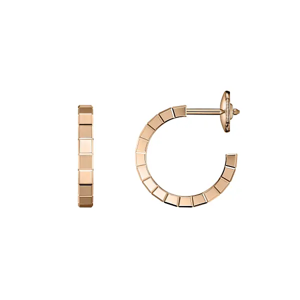 Gold Earrings Chopard Ice Cube 837702-5006