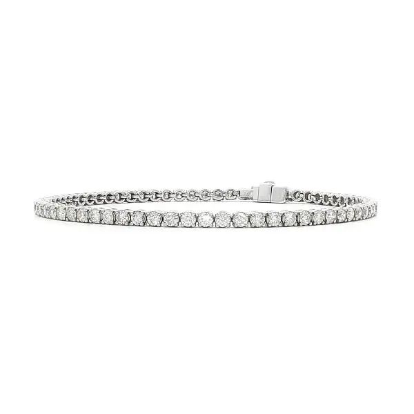White Gold Diamond Tennis Bracelet