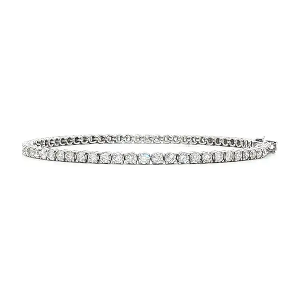 White Gold Diamond Tennis Bracelet