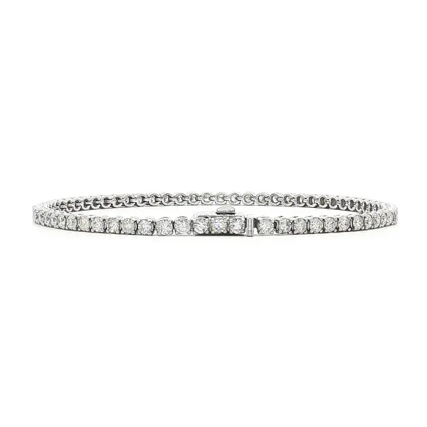 White Gold Diamond Tennis Bracelet