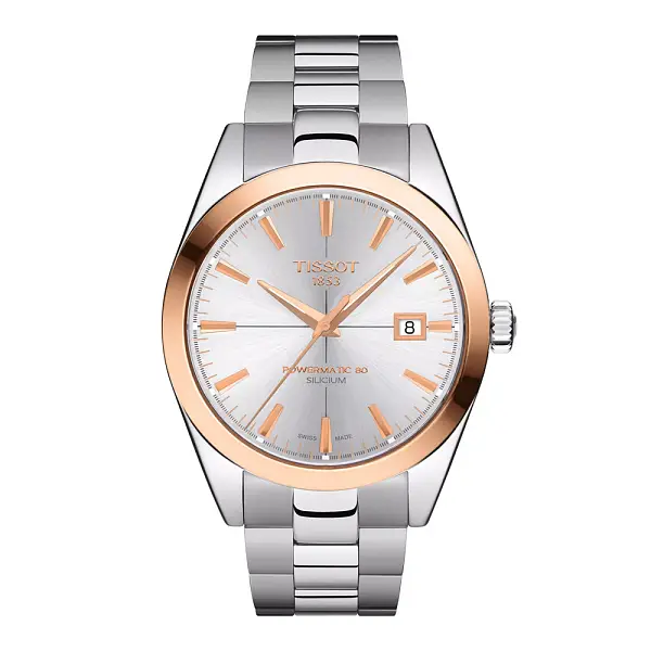 Tissot Gentleman Gold Bezel 40mm T927.407.41.031.00