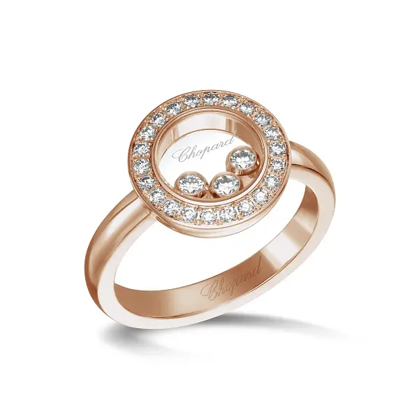 Chopard Happy Diamonds Gold Ring 82A018-5200