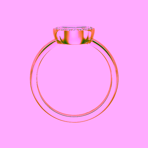 Gold Ring Chopard Happy Diamonds 82A017-5200