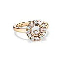 Gold Ring Chopard Happy Diamonds 82A609-5000