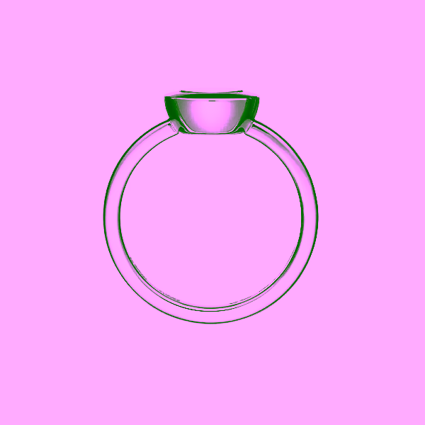 Gold Ring Chopard Happy Diamonds 82A017-1000