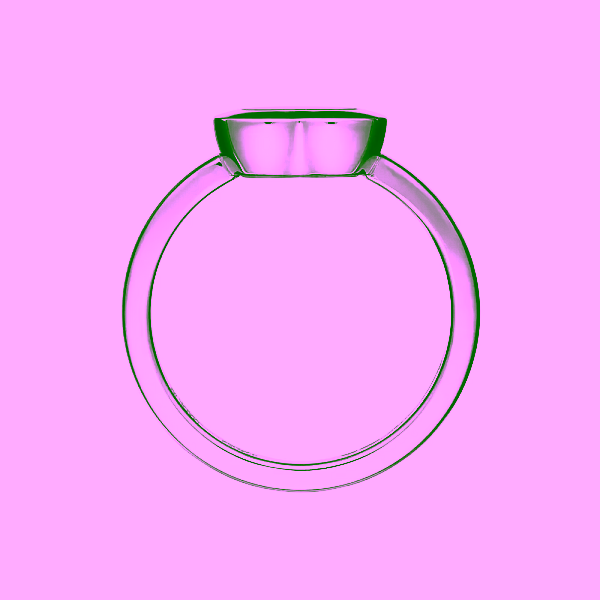 Gold Ring Chopard Happy Diamonds 82A054-1000