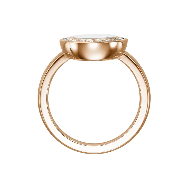 Gold Ring Chopard Happy Diamonds 82A611-5211