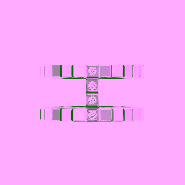 Gold Ring Chopard Ice Cube 827006-1000