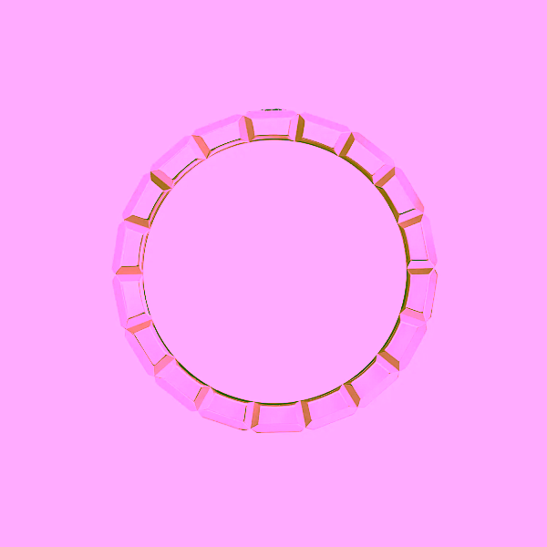 Gold Ring Chopard Ice Cube 829834-5060