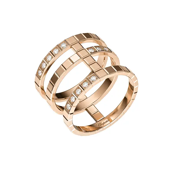 Gold Ring Chopard Ice Cube 827007-5007