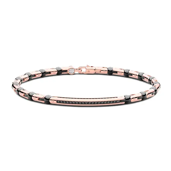 Zancan Ceramikgold Gold Bracelet KB048R-N