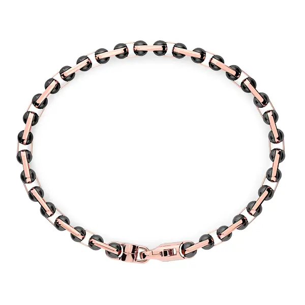 Zancan Ceramikgold Gold Bracelet KB054R-N