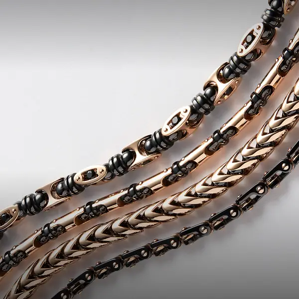 Zancan Ceramikgold Gold Bracelet KB050R-N