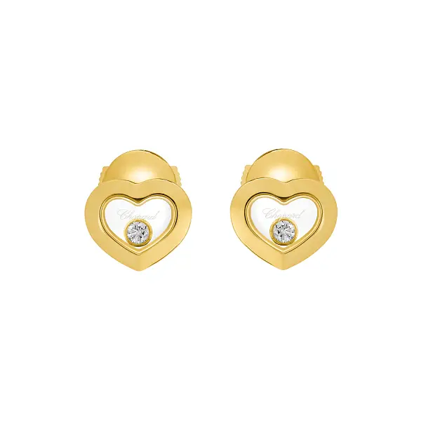 Chopard Happy Diamonds Gold Earrings 83A054-0001