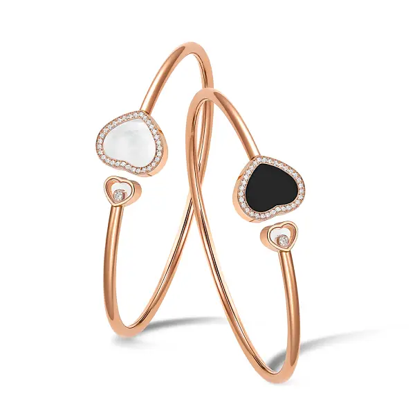 Zlatý náramek Chopard Happy Hearts 85A074-5200