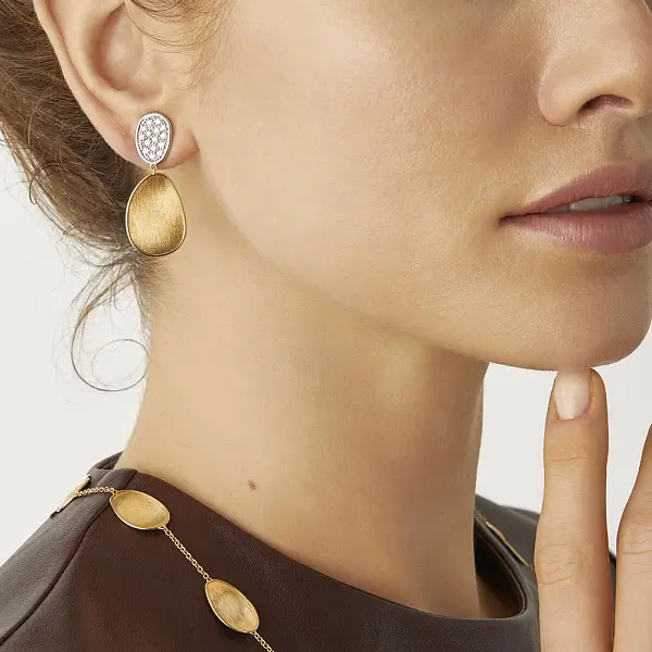 Marco Bicego Lunaria Gold Earrings OB1432_B_YW_Q6