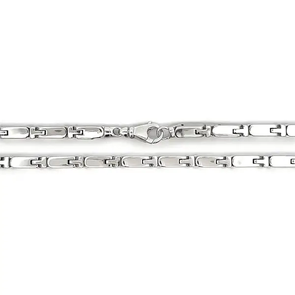 Men’s White Gold Chain